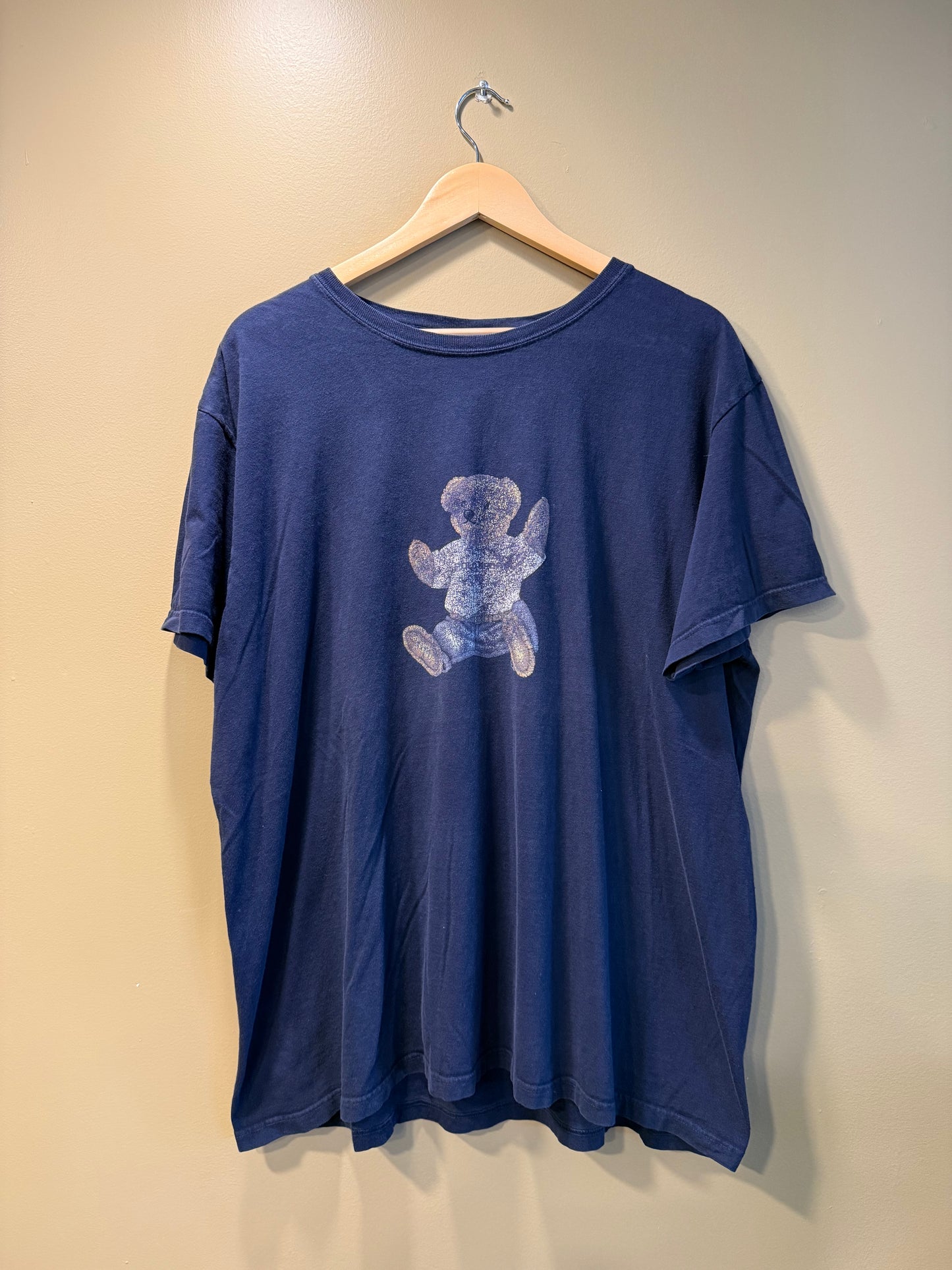 Vintage Polo Bear Navy Blue T-Shirt- XL
