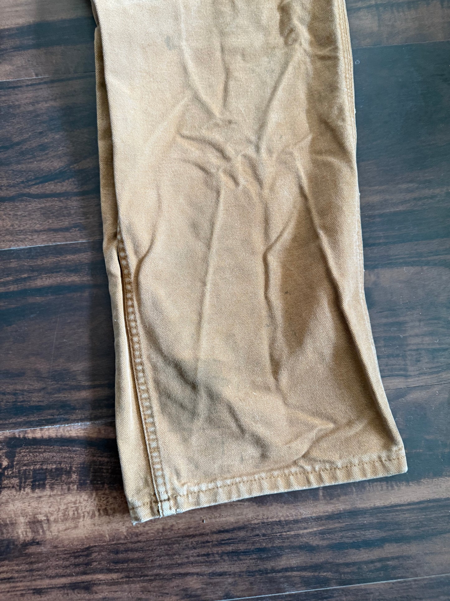 Carhartt Tan Duck Canvas Carpenter Pants- 29x28