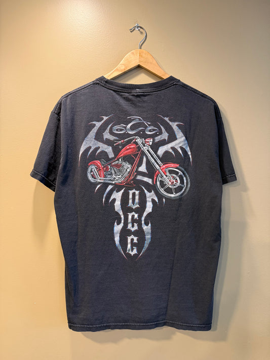 Vintage Y2K Orange County Choppers Black T-Shirt- M