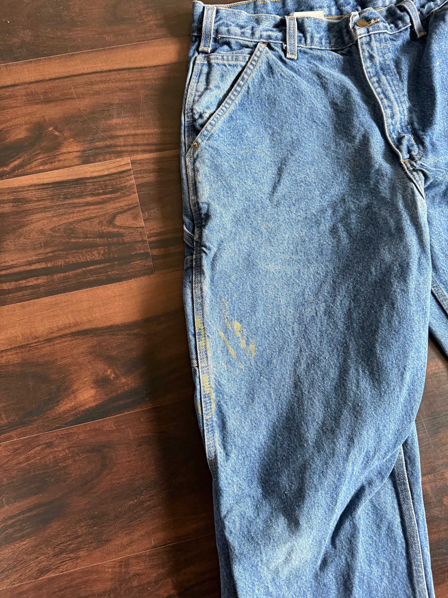 Vintage Carhartt Carpenter Denim Jeans- 34x32