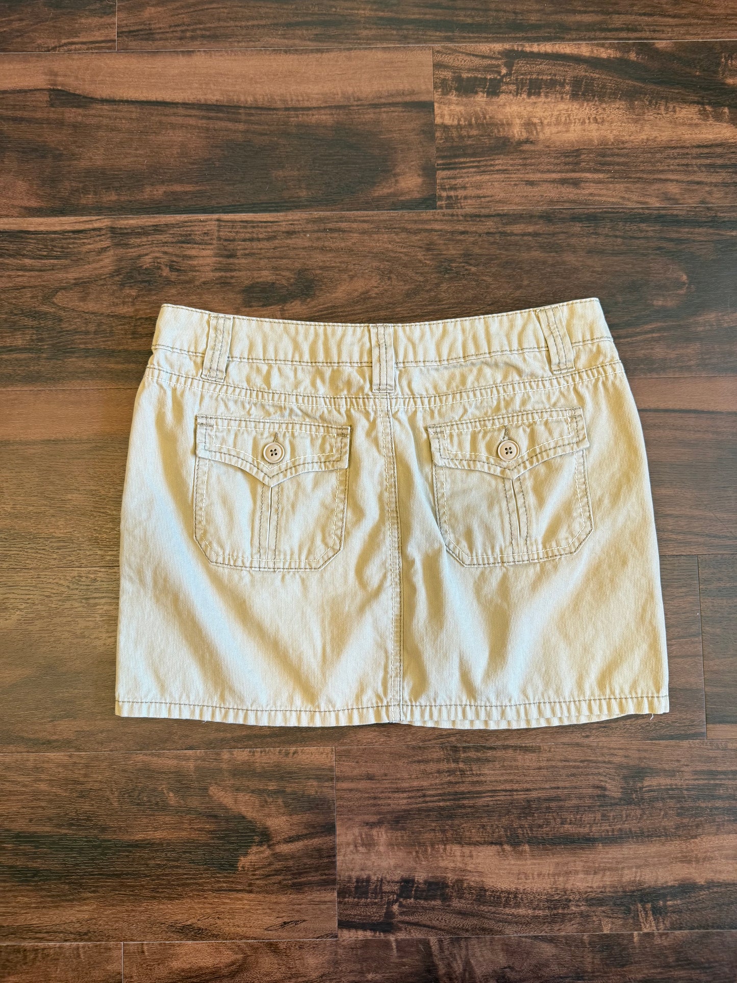 Vintage Wear It Declare It Tan Skirt- 29