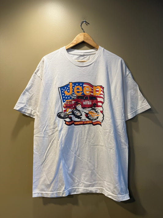 Vintage Jeep Car Show Toledo OH T-Shirt - XL
