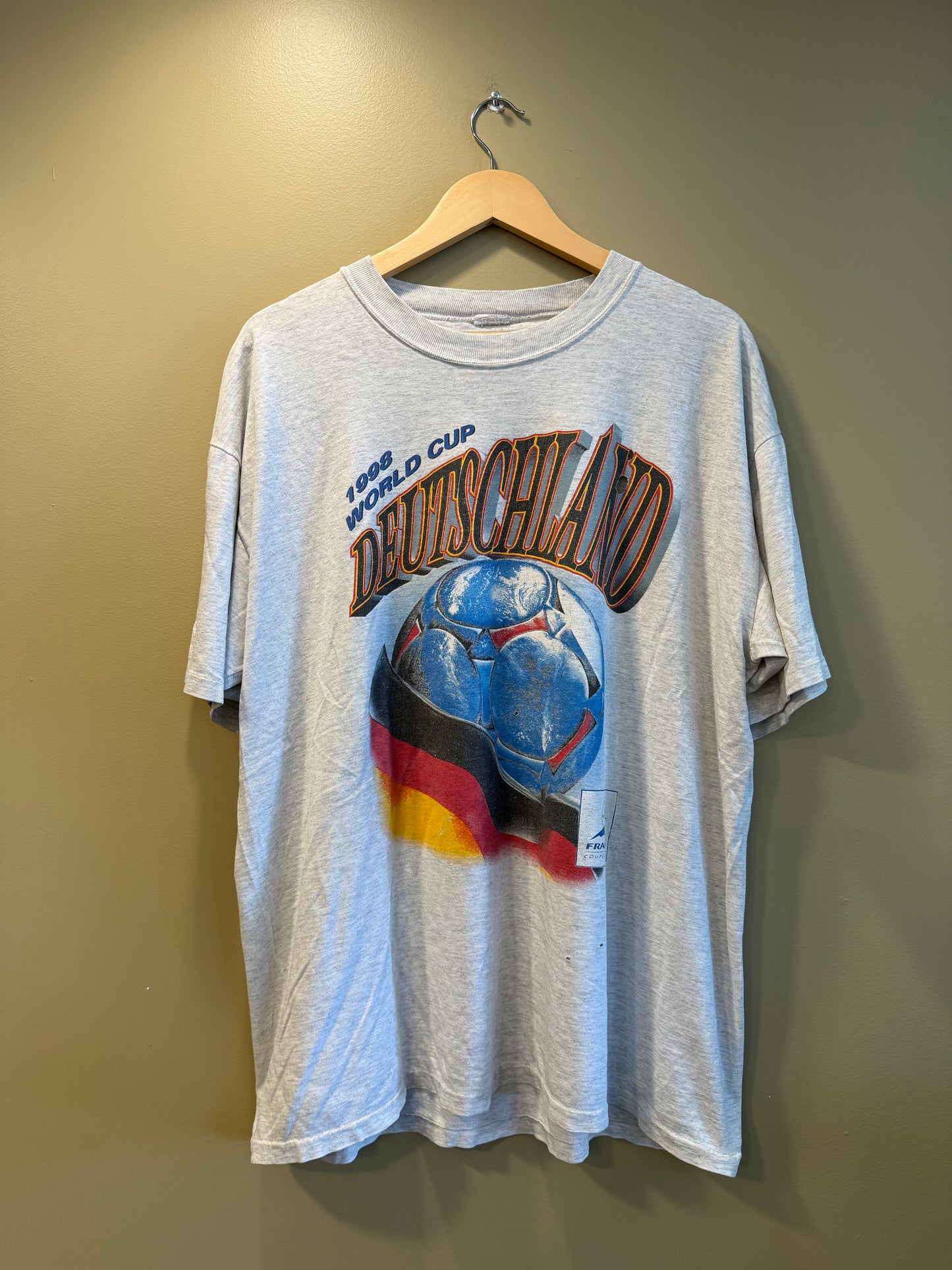 Vintage Deutschland World Cup 98 T-Shirt- XL