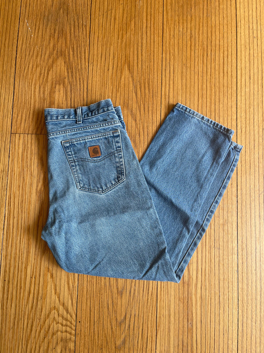 Vintage Carhartt Distressed Denim Jeans- 34x30