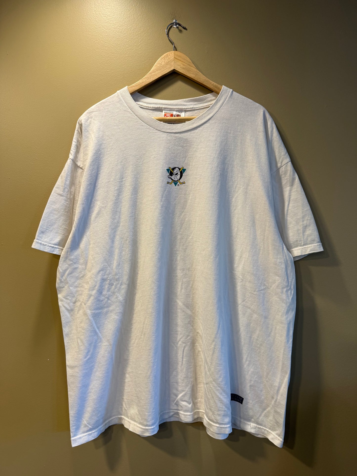 Vintage Nike Mighty Ducks NHL Dry Land Training T-Shirt- XL/XXL