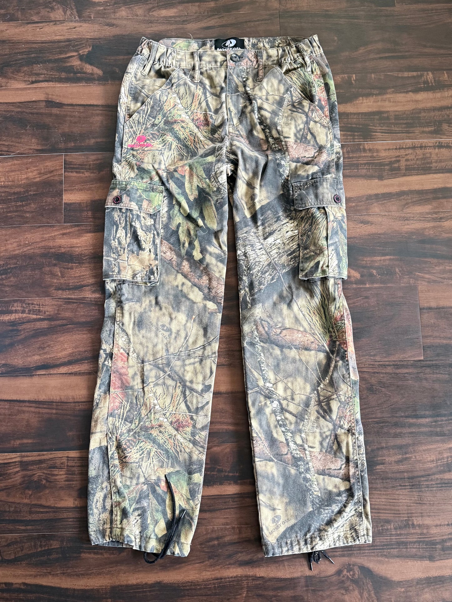 Vintage Mossy Oak Pink Logo Tree Camouflage Cargo Pants- 30x32