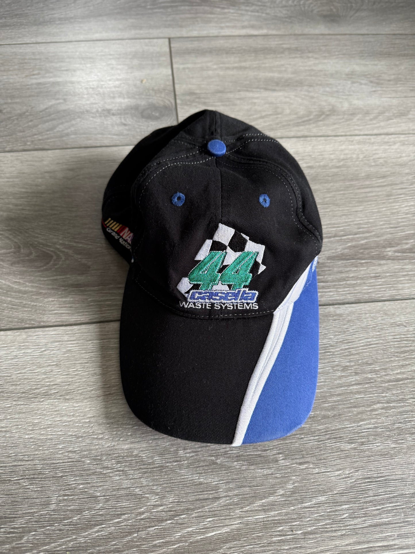 Vintage NASCAR Casella Checkered Flag Racing Hat