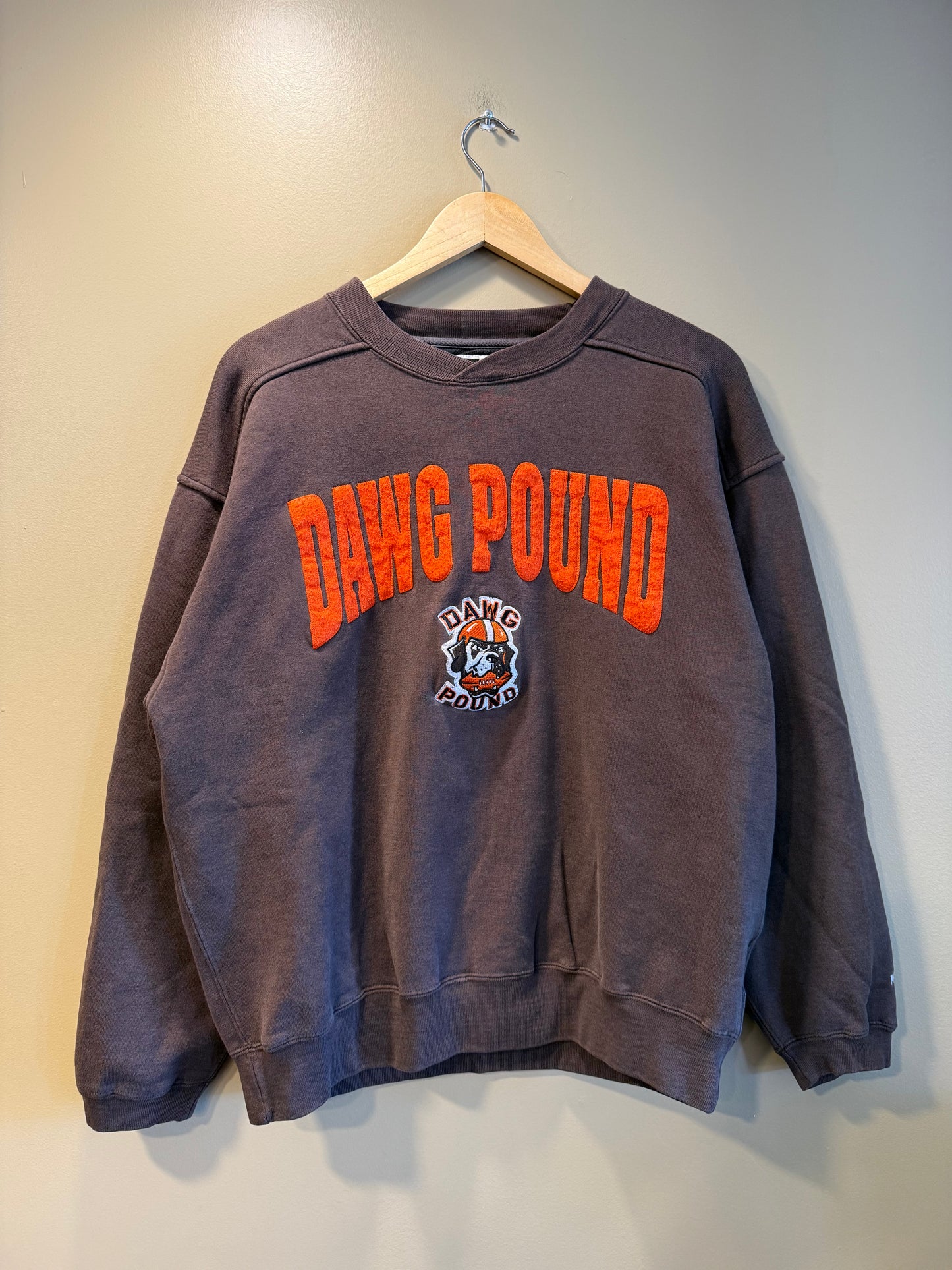 Vintage Cleveland Browns Puma Dawg Pound Crewneck Sweatshirt- M/L