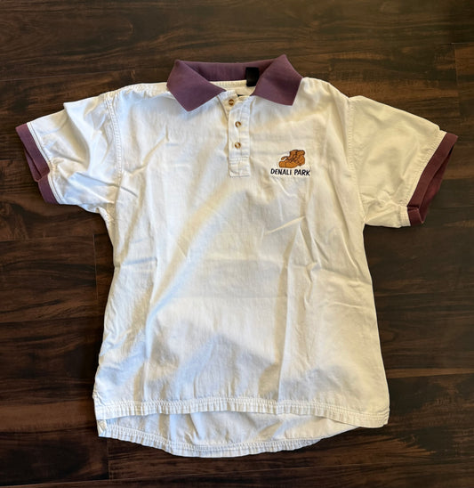 Vintage Denali Park Two Tone Timberland Polo Shirt- M