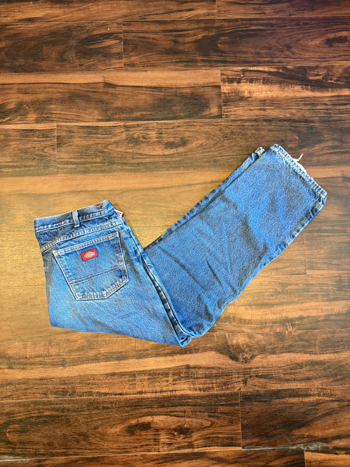 Vintage Dickies Light Wash Flannel Lined Jeans- 36x31