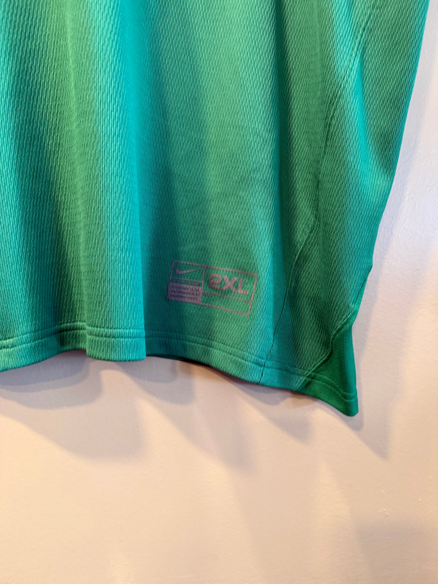 TTT Nike Green & White Football Soccer Jersey- XL