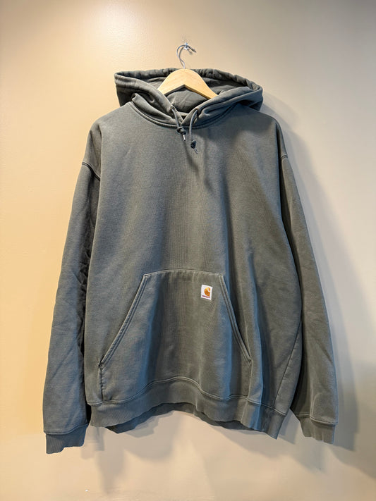 Vintage Carhartt Olive Green Hoodie Sweatshirt- XXL
