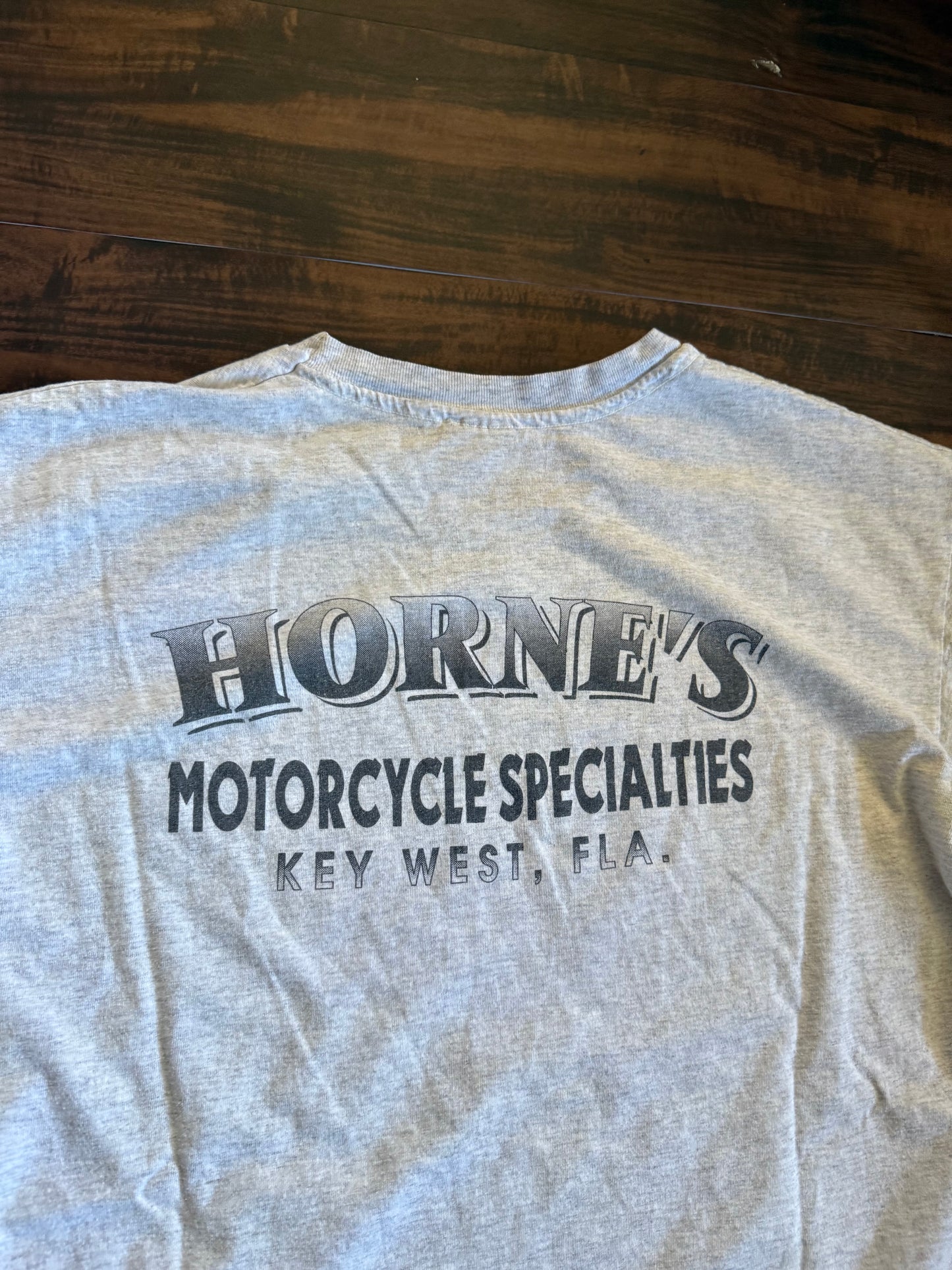 Vintage Horne’s Motorcycle Specialties Harley Davidson T-Shirt- XL