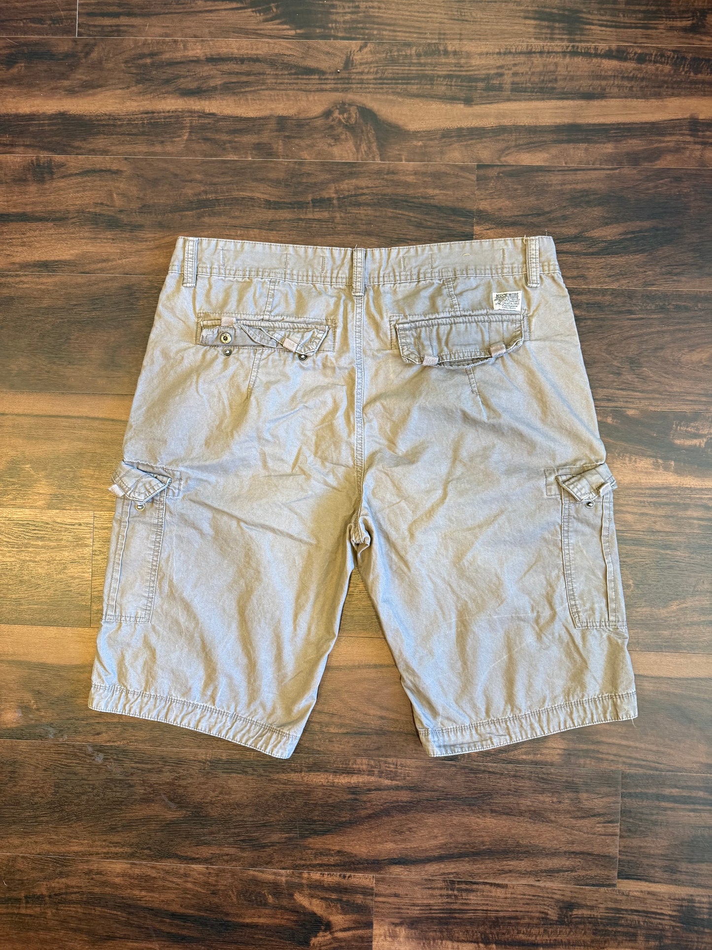 Vintage Much More Streetwear Cargo Shorts- 38