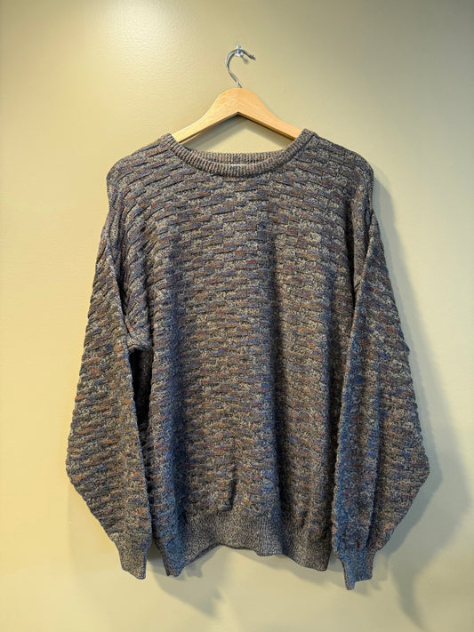 Vintage Joseph & Feiss Colorful Sweater- XL