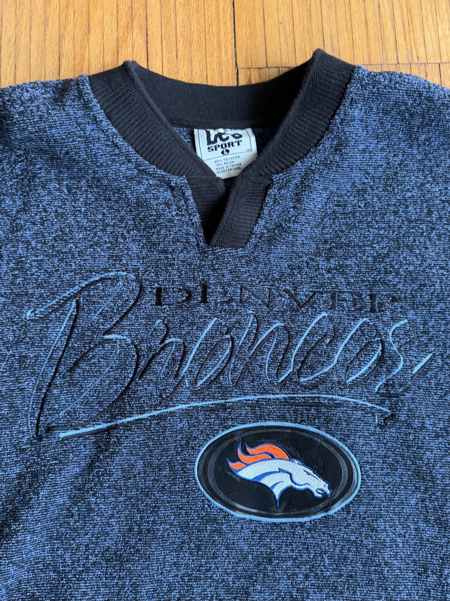 Vintage Lee Sport Denver Broncos Crewneck Sweatshirt- XL