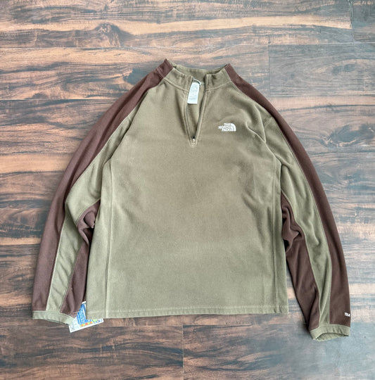 Vintage The North Face Neutral Fleece Jacket- M