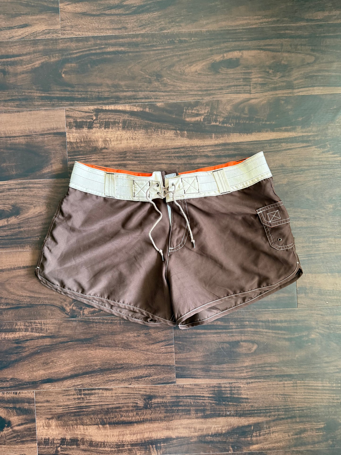 Vintage Y2K No Boundaries Women’s Swim Trunk Shorts- 34