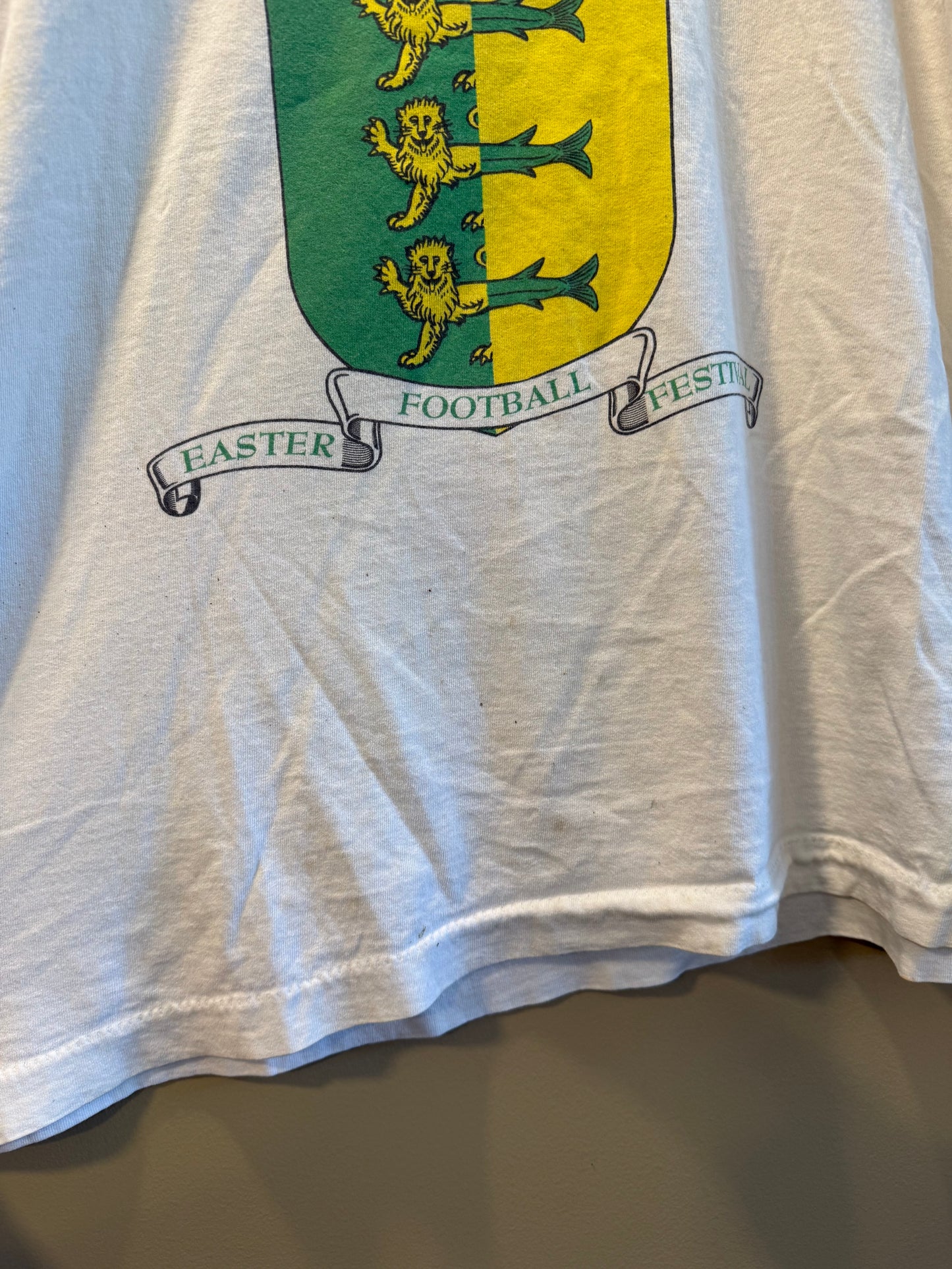 Vintage Great Yarmouth Easter Football Festival T-Shirt- XL