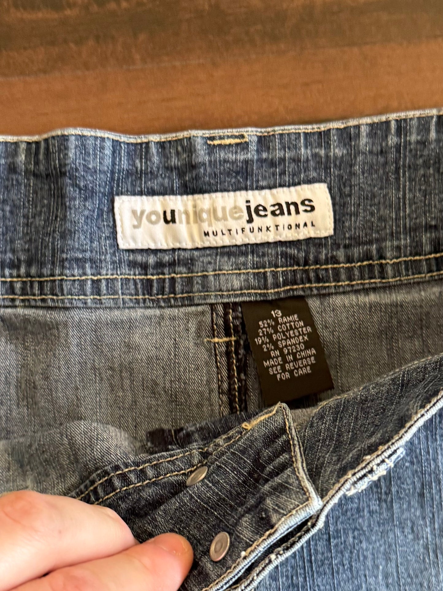 Vintage Y2K Younique Denim Skirt- 36