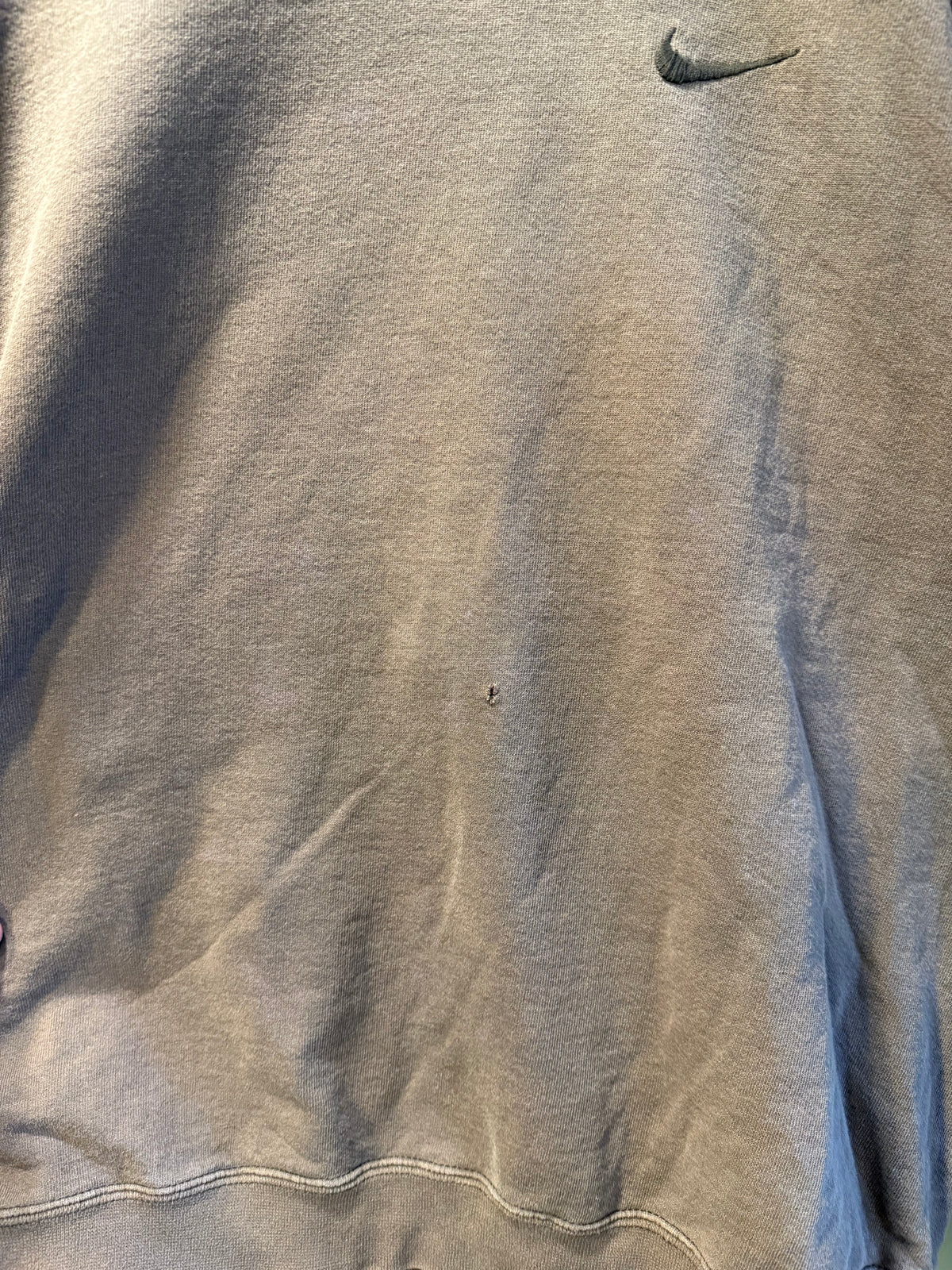 Vintage Nike Brown Swoosh Crewneck Sweatshirt- L/XL