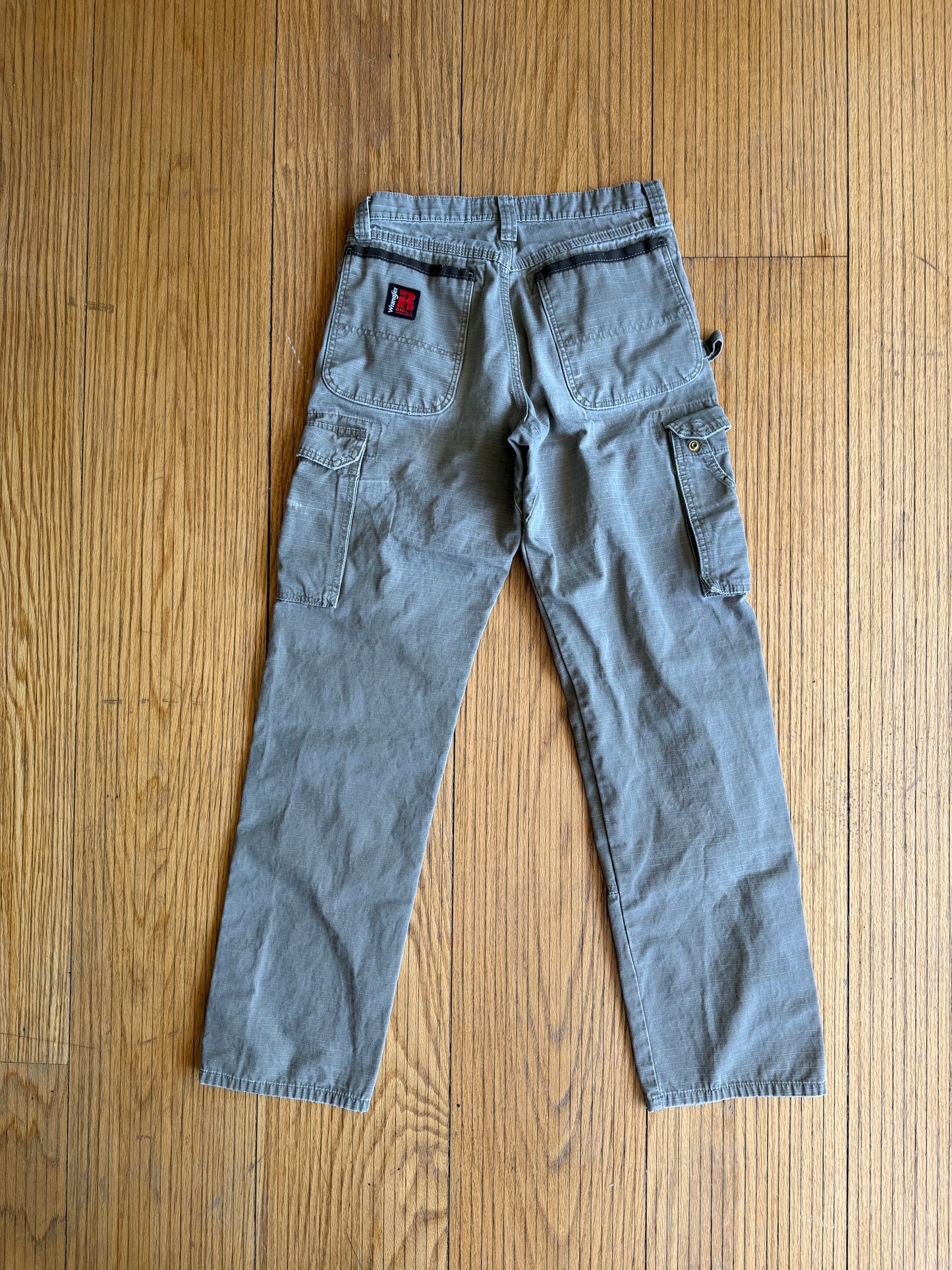 Vintage Wrangler Riggs Workwear Tan Double Knee Carpenter Pants- 28x32