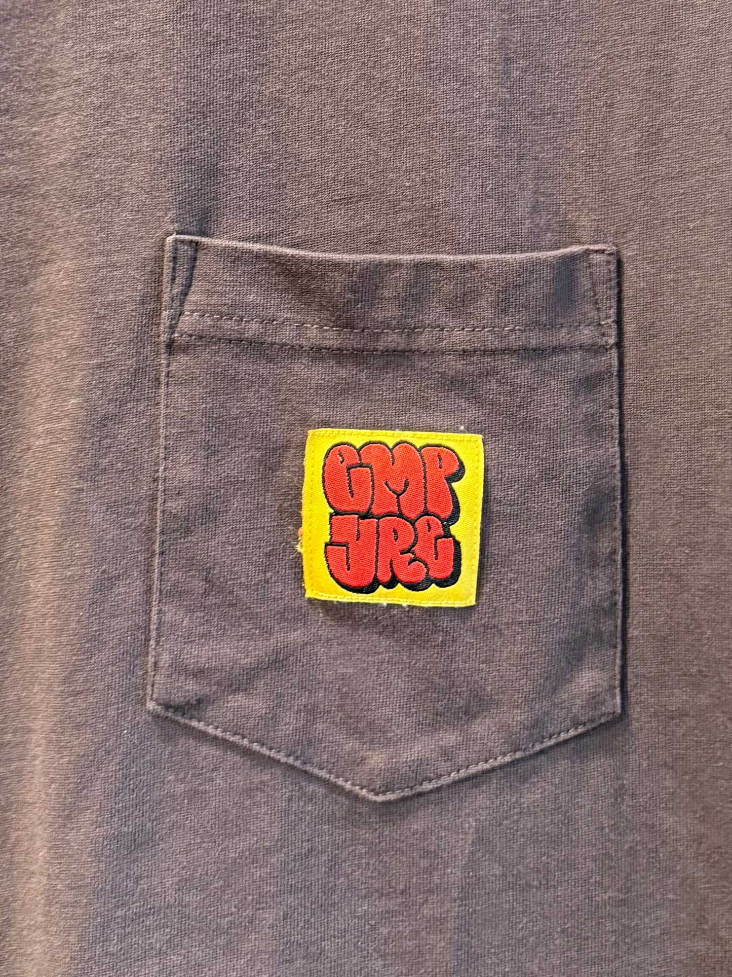 Empyre Skating Brown Pocket T-Shirt- S