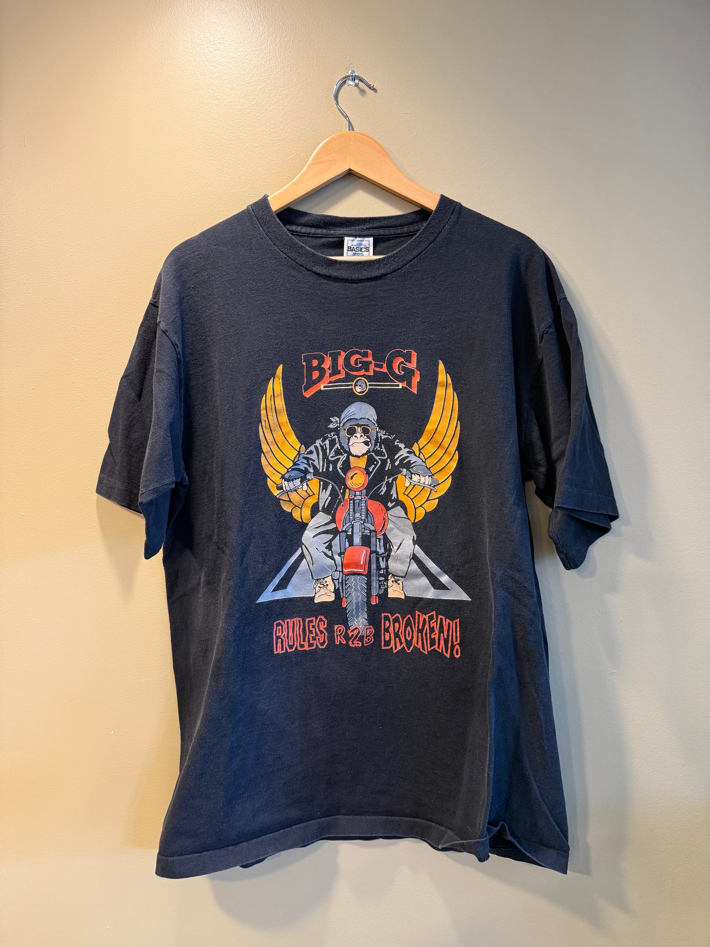 Vintage Big G Gorilla Motorcycles T-Shirt- L