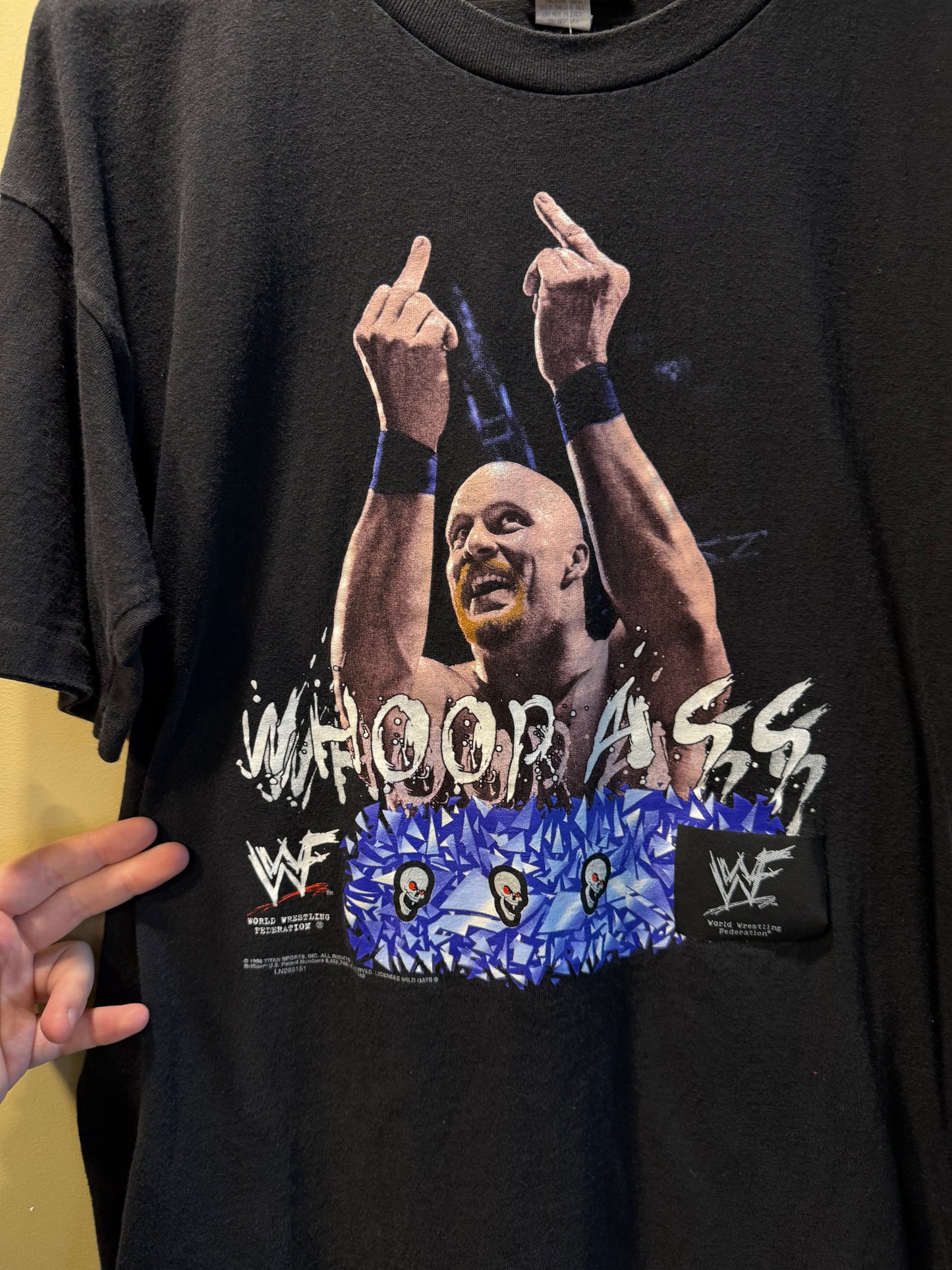 Vintage WWF Stone Cold Steve Austin T-Shirt- XL
