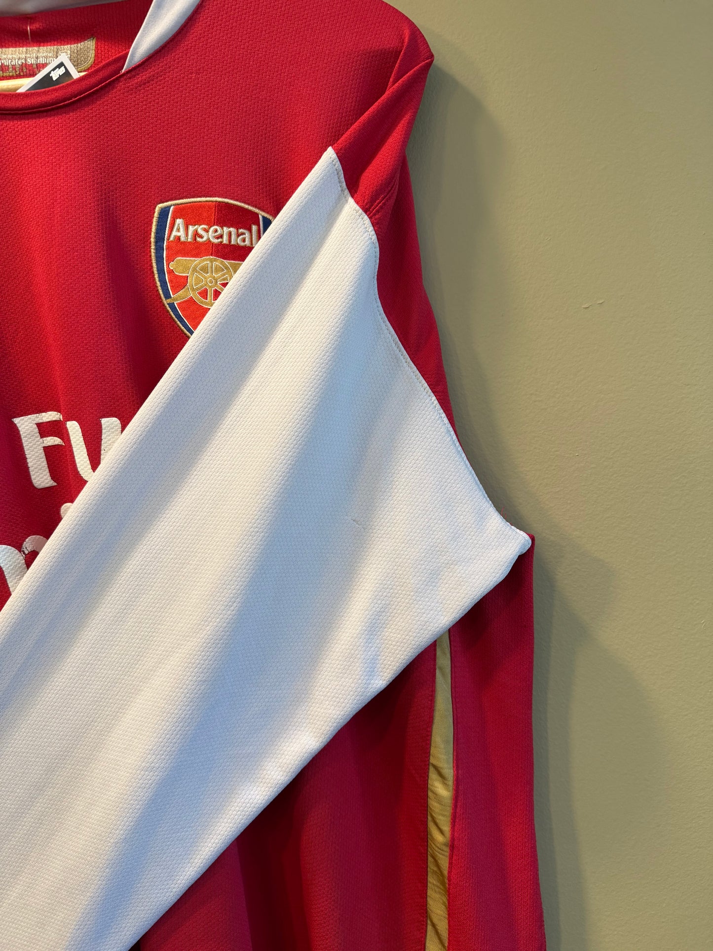 Nike Arsenal Red Long Sleeve Soccer Jersey- XL