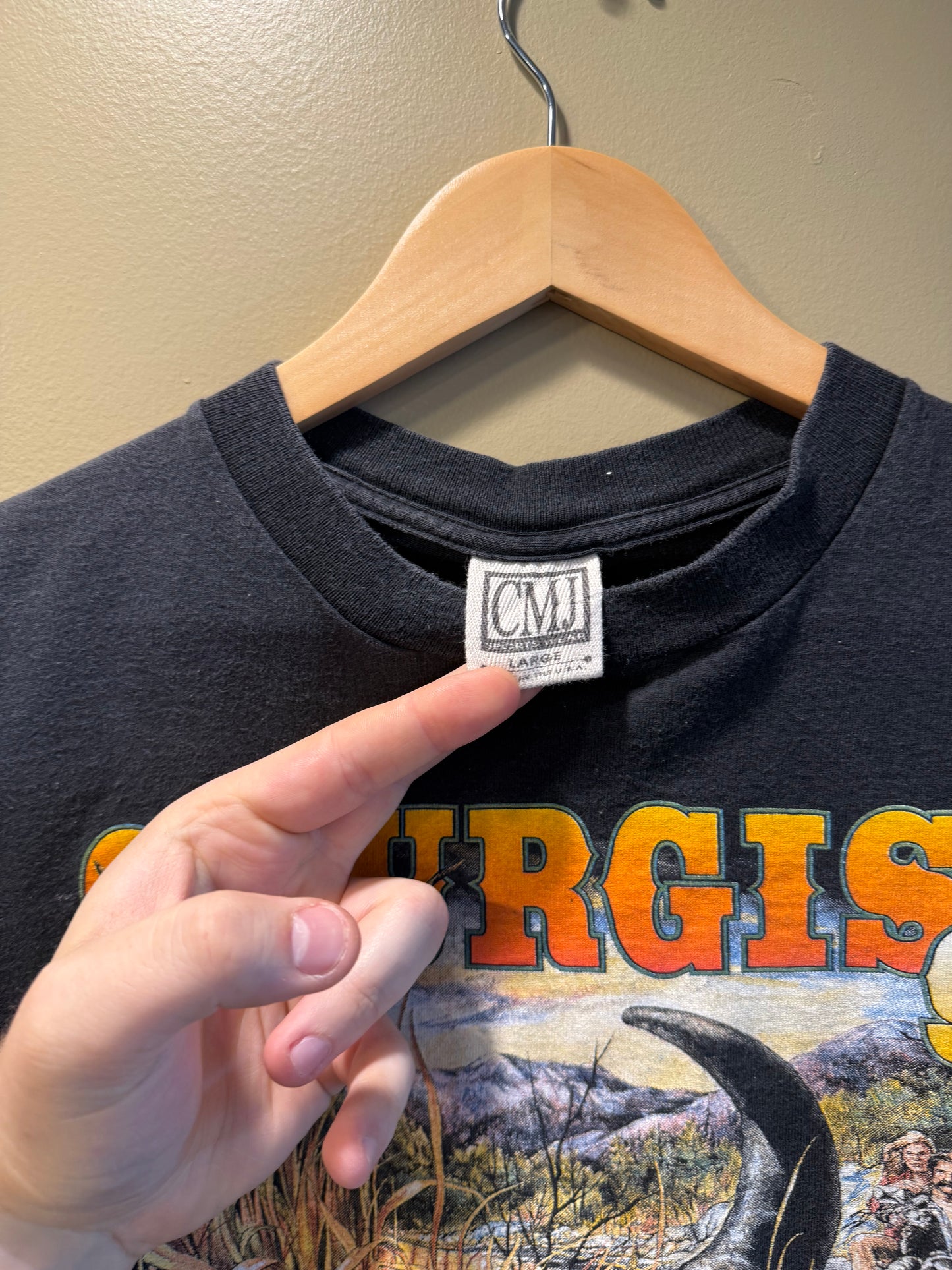 Vintage Sturgis 96 Bull’s Skull T-Shirt- L