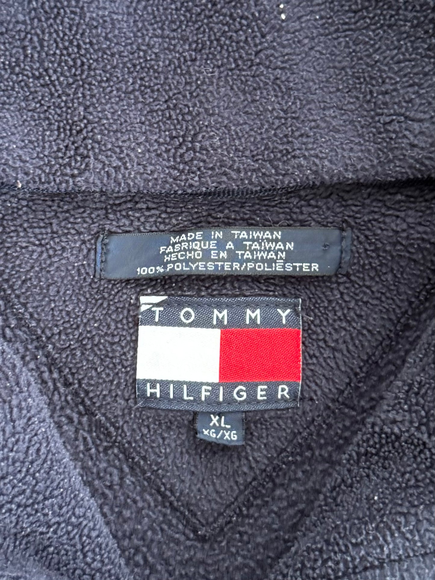 Vintage Tommy Hilfiger Big Flag Fleece Jacket- XL
