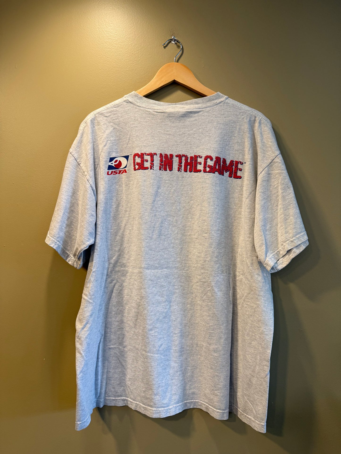 Vintage US Open ‘99 Tennis Art T-Shirt- XL