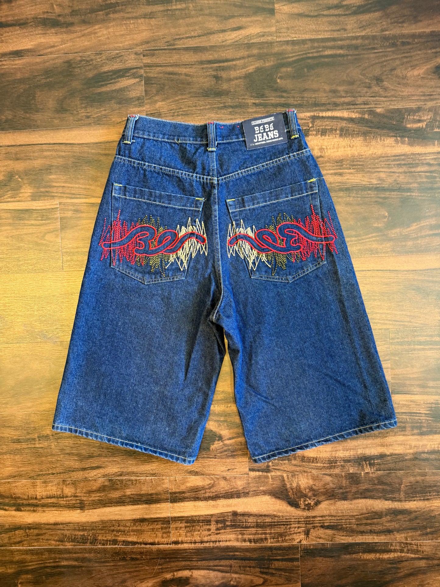 Vintage BeBe Jeans Dark Wash Denim Jean Shorts- 28