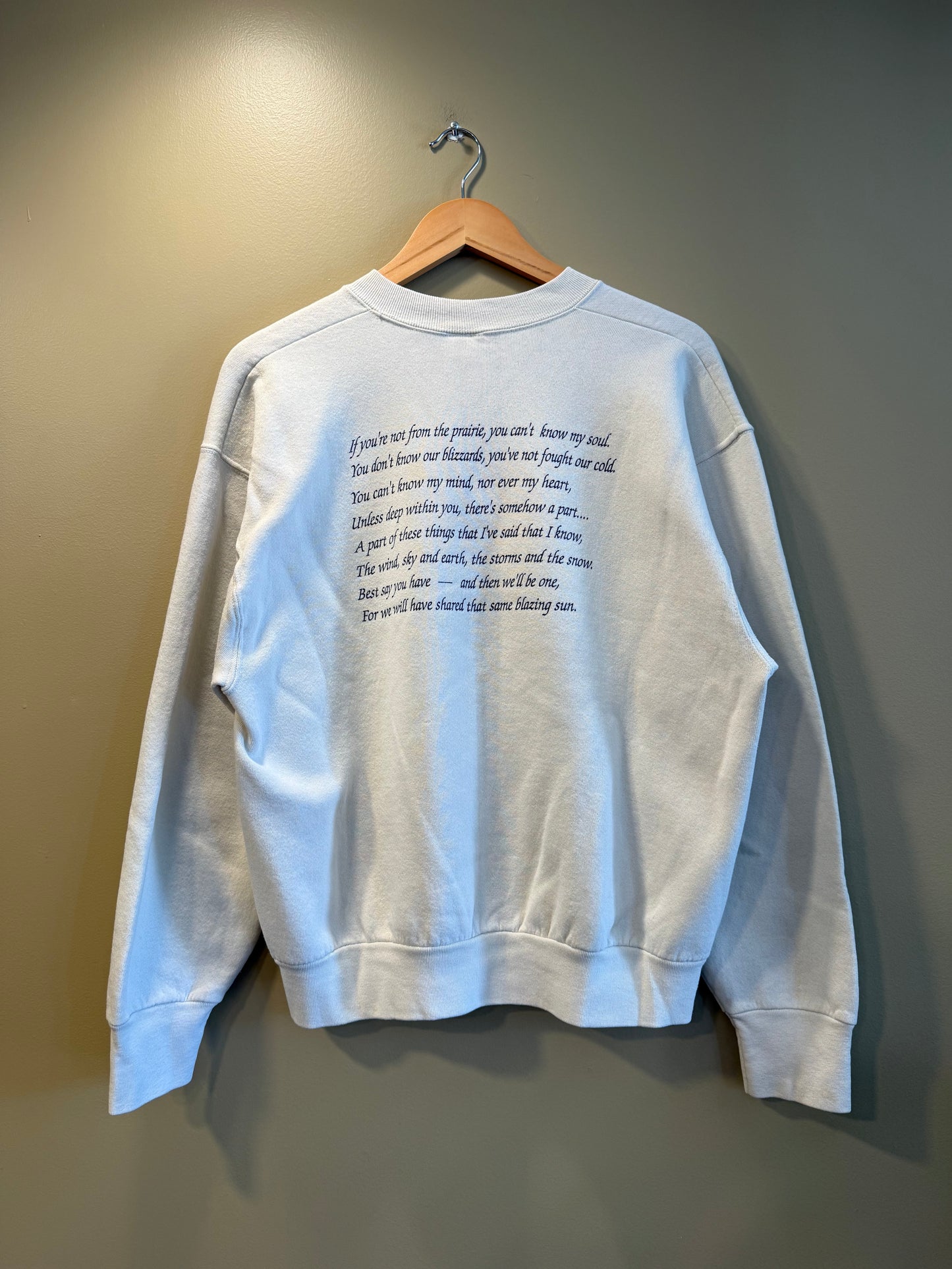 Vintage Sharing Secrets Henry Ripplinger Art Crewneck Sweatshirt- L