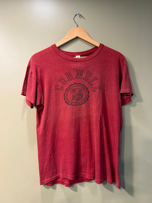 Vintage ‘70s Cornell University Red T-Shirt- M