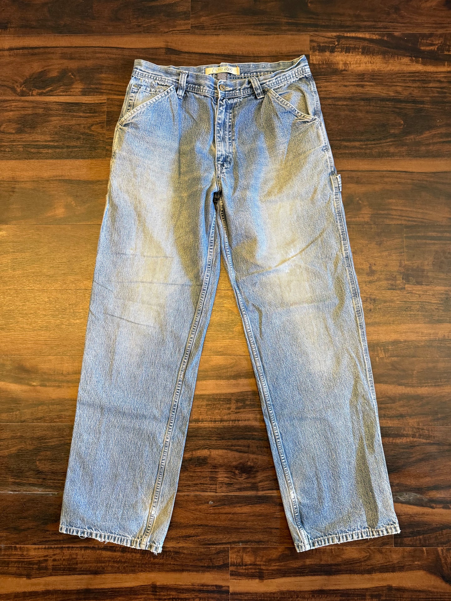 Vintage Urban Up Streetwear Light Wash Carpenter Jeans- 32x34