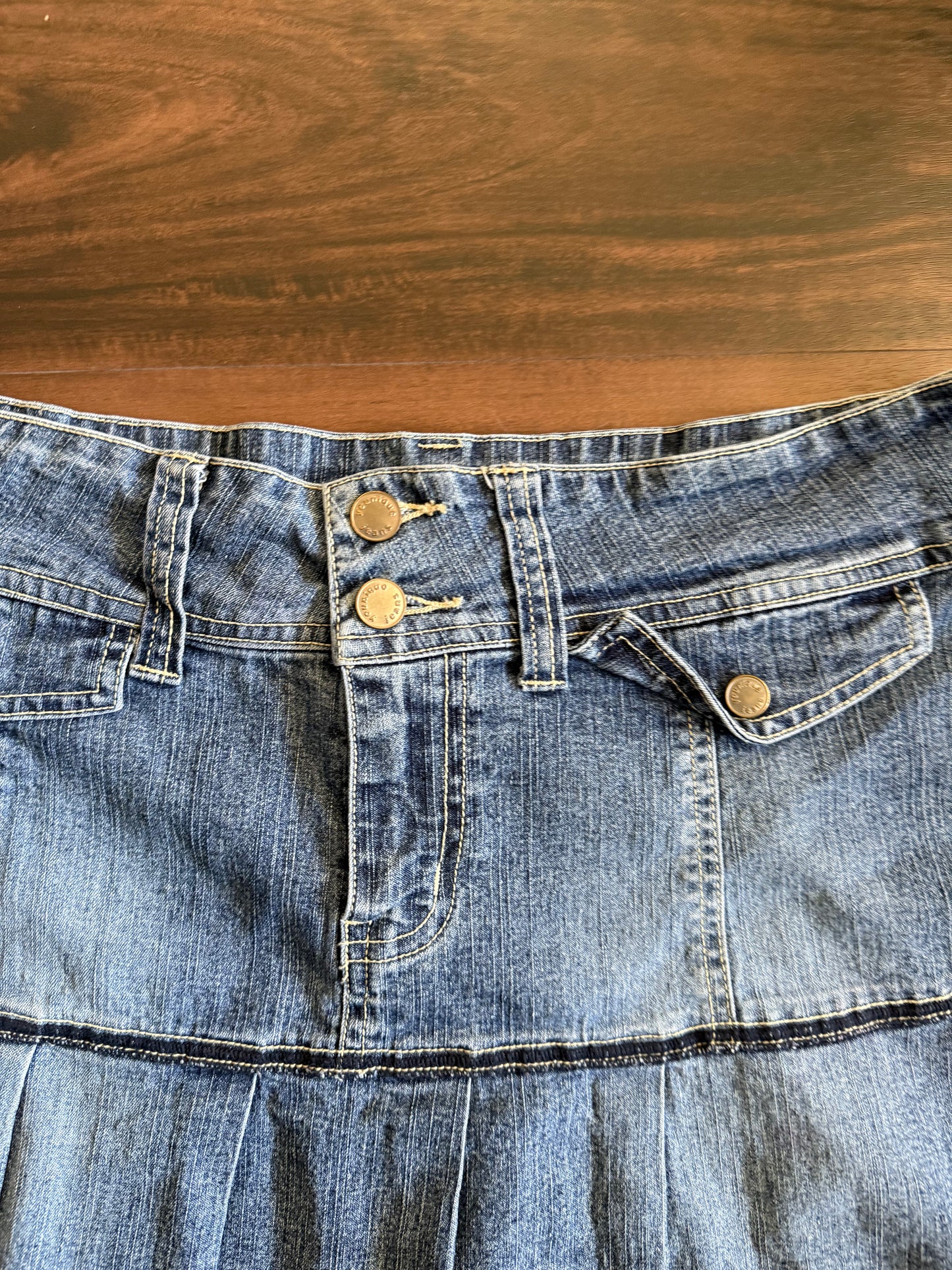 Vintage Y2K Younique Denim Skirt- 36