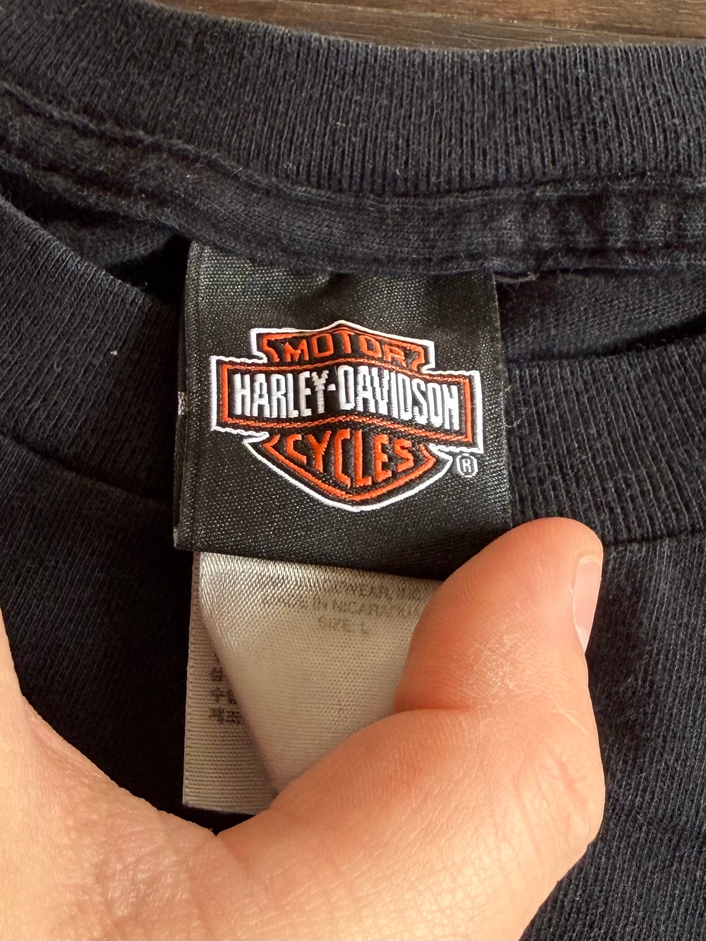 Harley Davidson Motorcycles Devil Lady T-Shirt- L