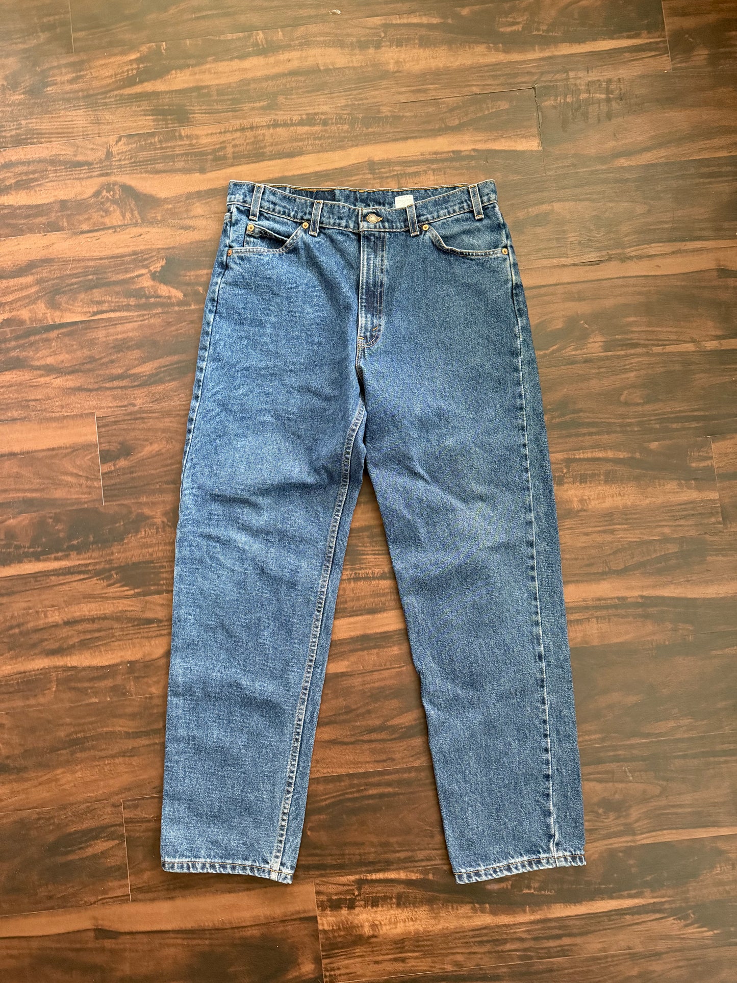 Vintage Levi’s Orange Tab Dark Wash Denim Jeans- 34x32