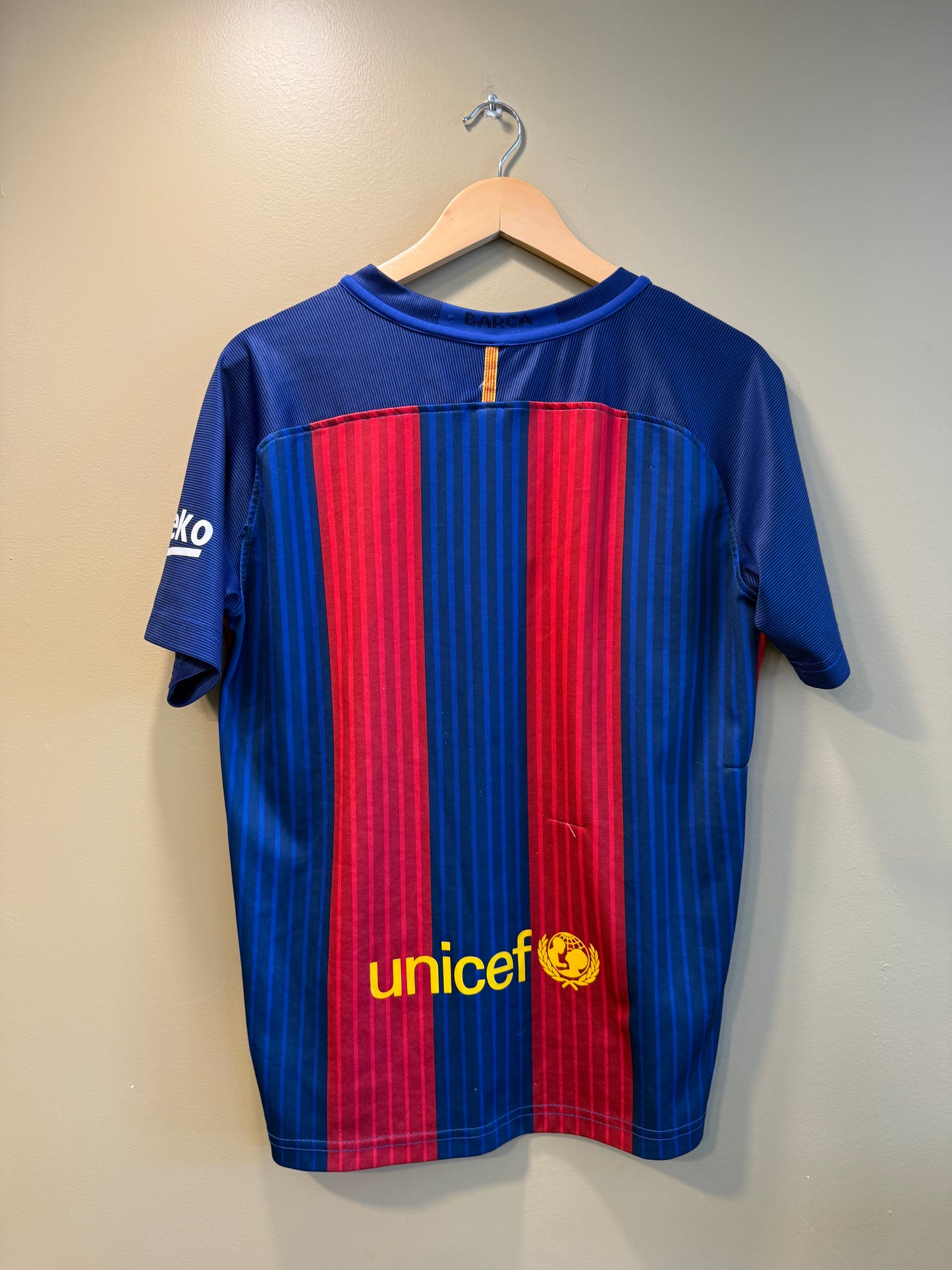 Vintage F.C. Barcelona Soccer Jersey- M