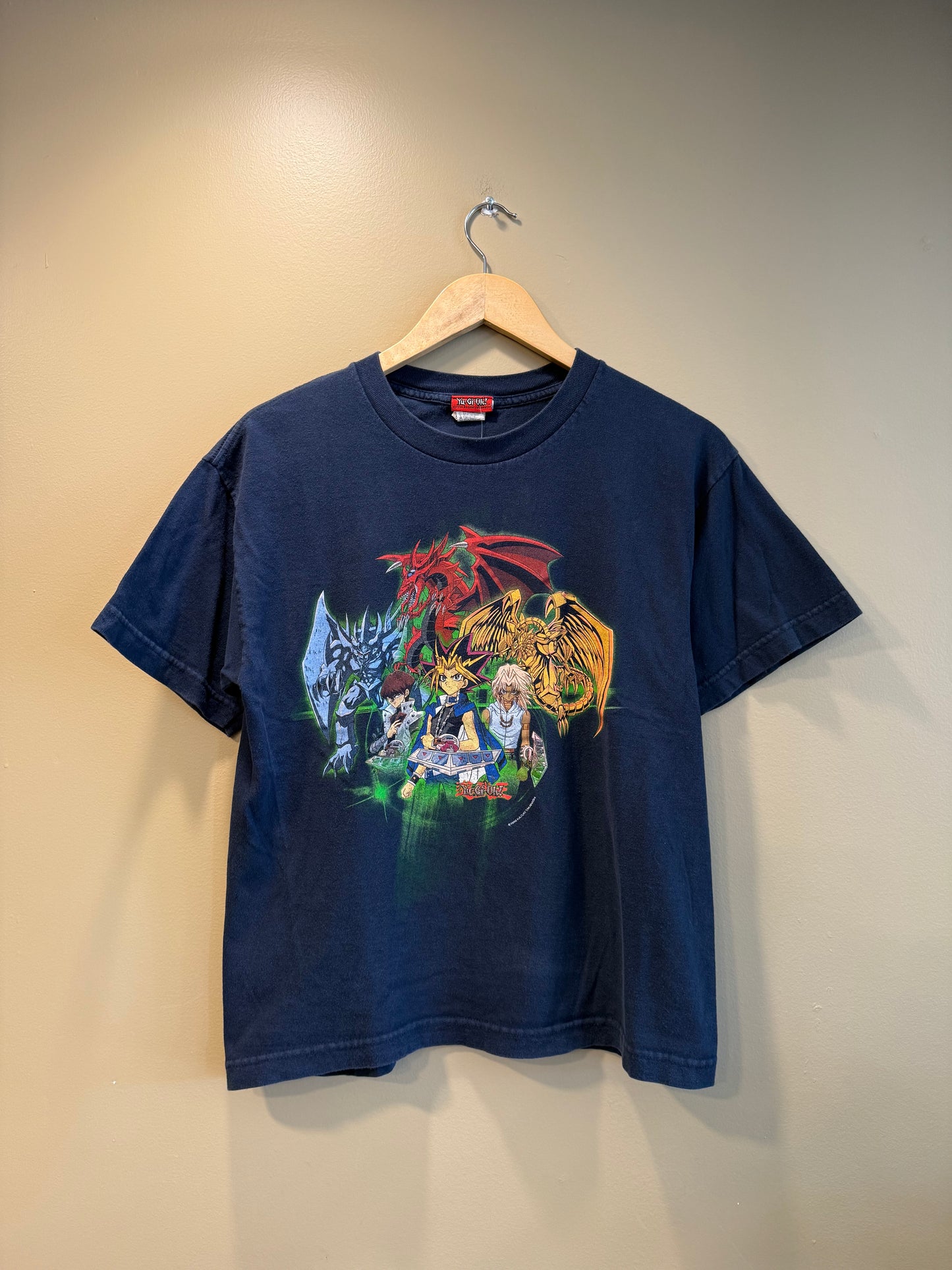 Vintage Yu-Gi-Oh! Navy Blue T-Shirt- S/M