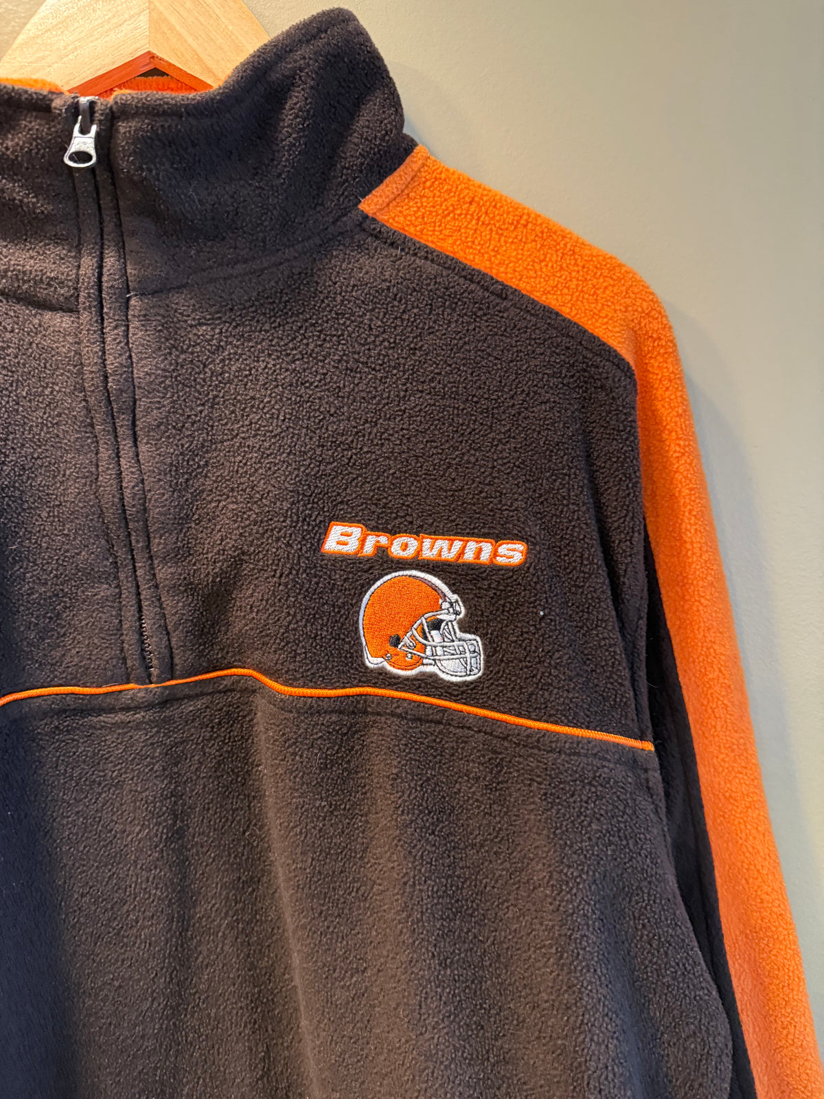 Vintage Cleveland Browns Fleece Jacket- XL