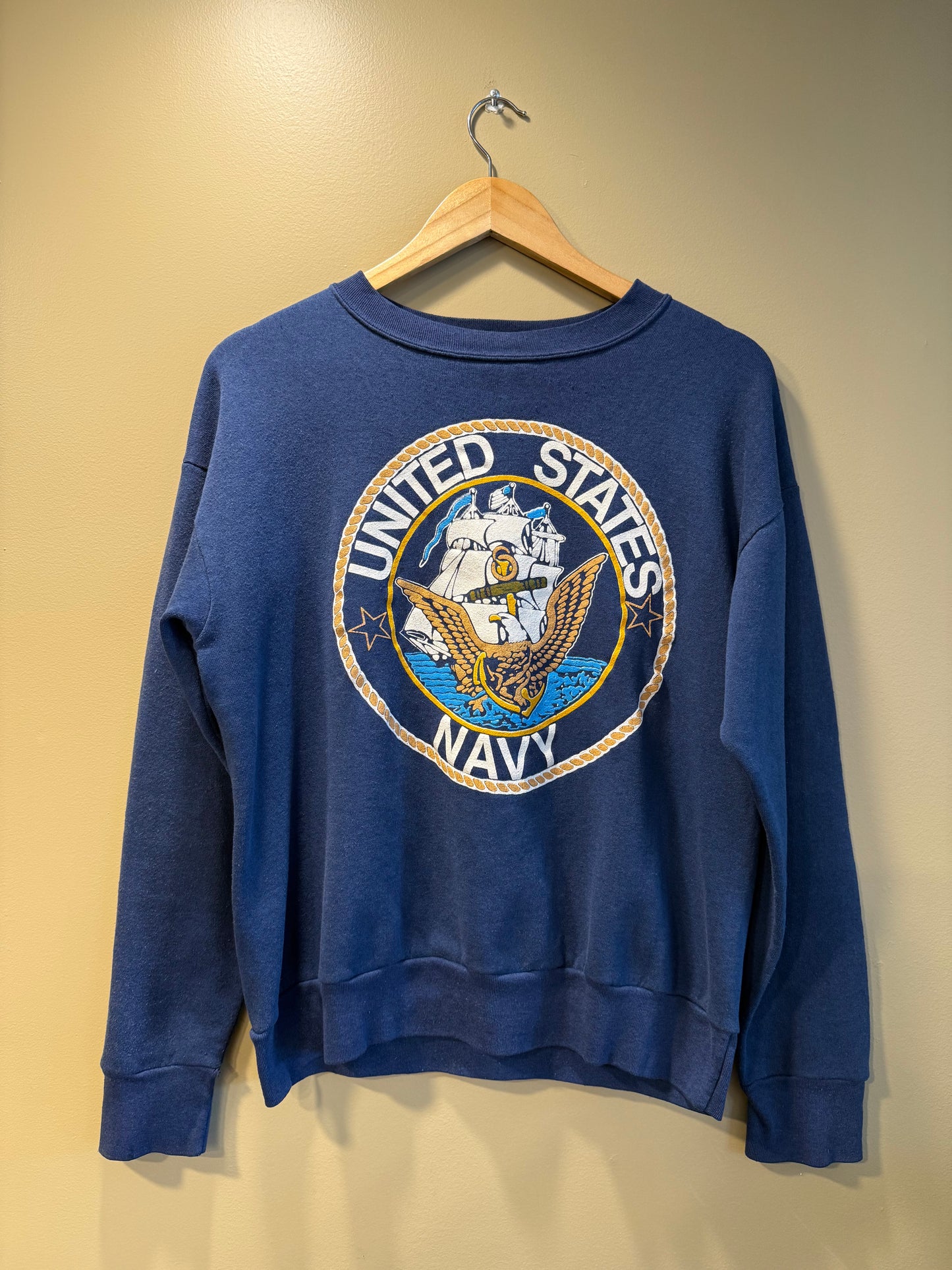 Vintage US Navy Crewneck Sweatshirt- M