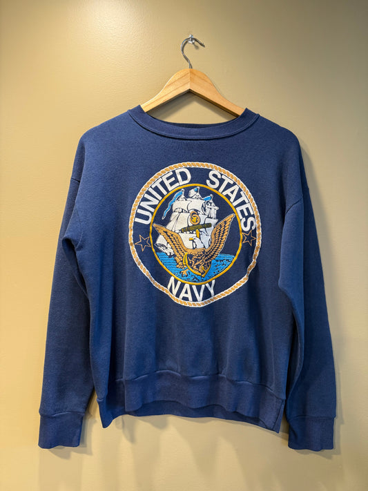 Vintage US Navy Crewneck Sweatshirt- M