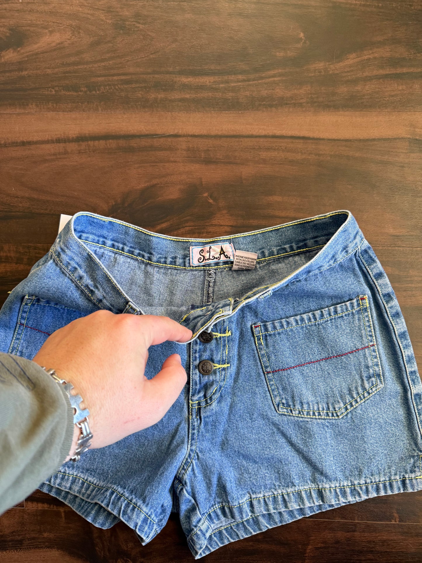 Vintage Y2K S.L.A. Women’s Denim Jean Shorts- 29