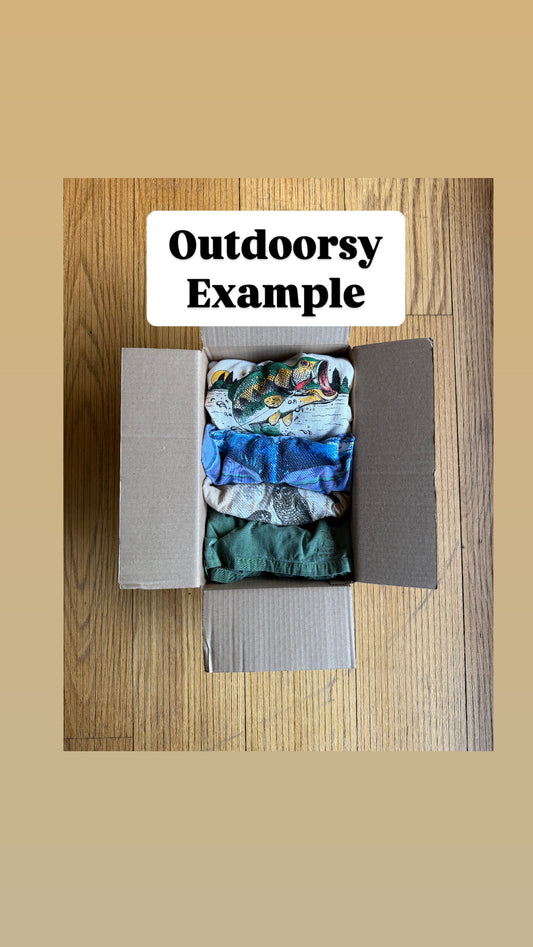 Outdoorsy Vintage Outfit Mystery Box