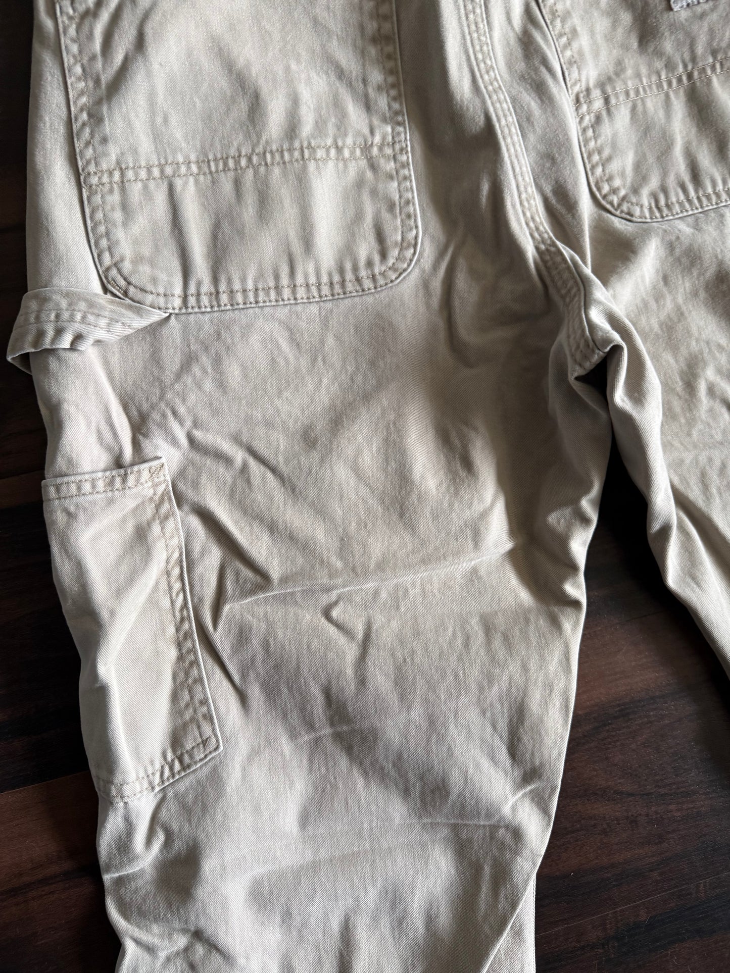 Vintage Carhartt Sand Khaki Carpenter Pants- 32x30