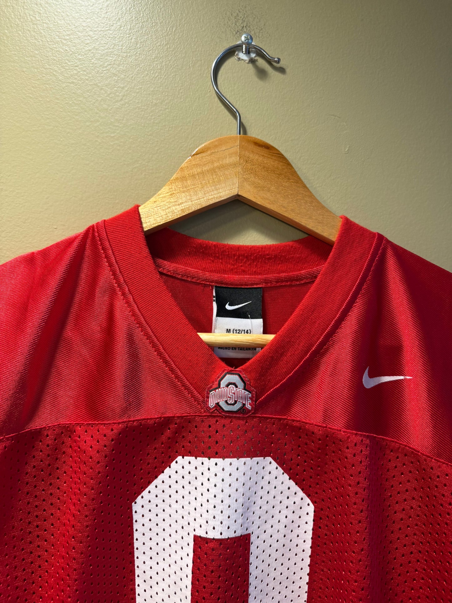 Vintage Nike Ohio State University Red Football Jersey- S/M