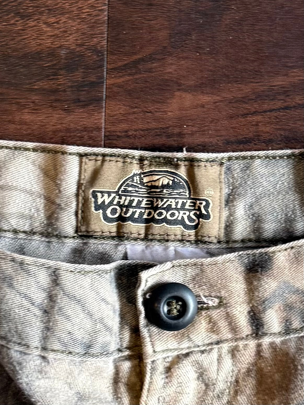 Vintage Whitewater Outdoors Faded Camo Cargo Pants- 36x33